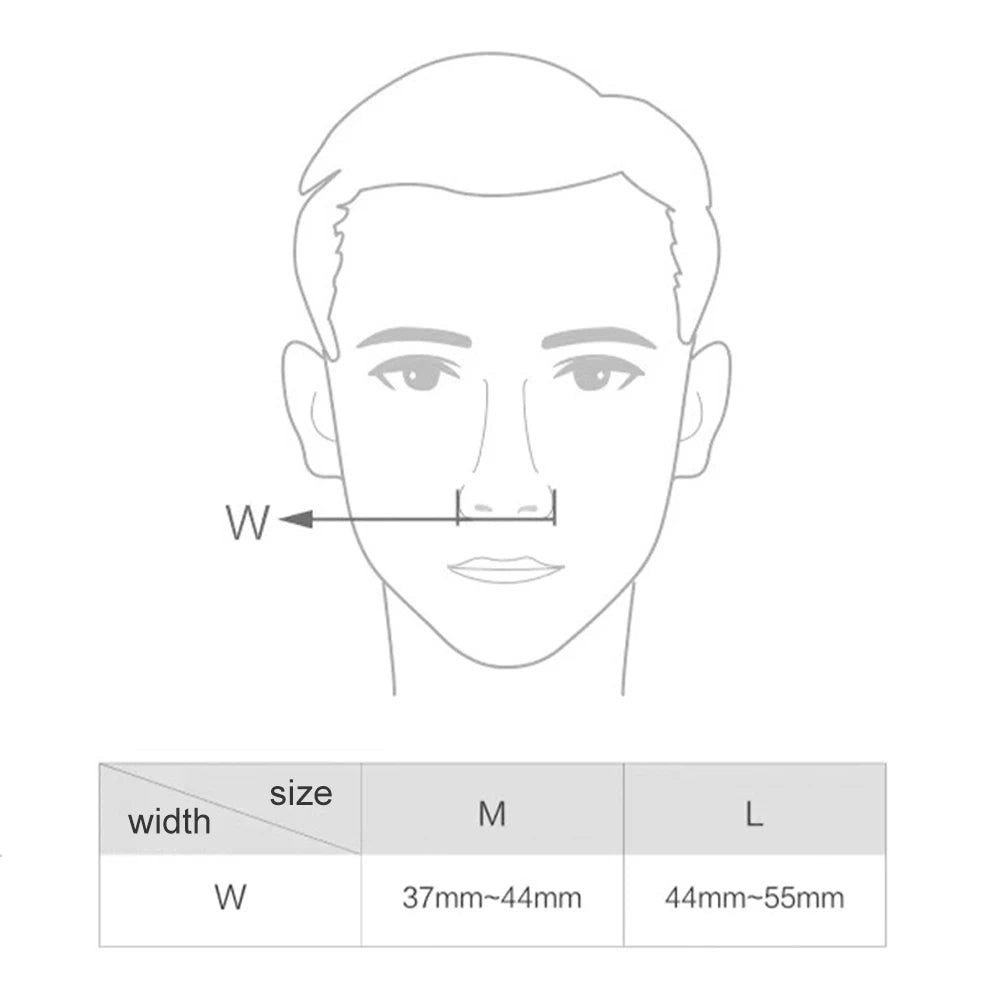 Masque silicone CPAP pour machine apnée du sommeil