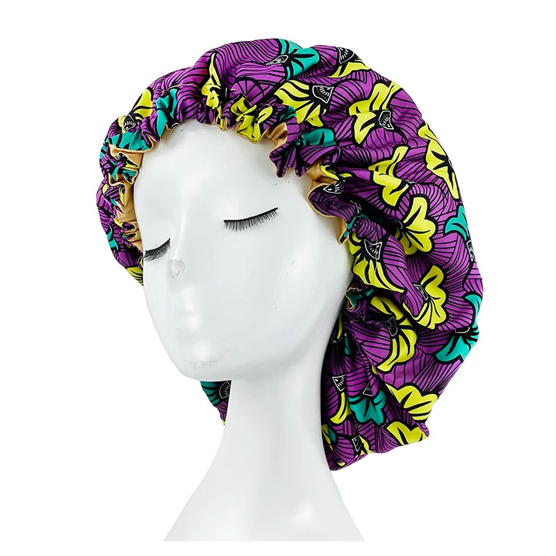 Bonnet pour cheveux afro